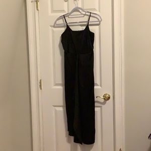 NWOT Express XS Silken Maxi-Dress